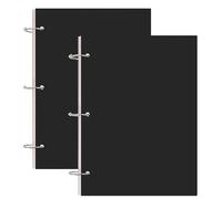 2Pack A4 Sketch Books 70 Sheets 140 Pages Binder Binding Sketchbook Thick 160gsm Paper Hardback Sketch Pad for Drawing and Sketching, 2Pack