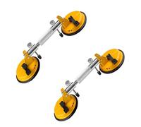 2Pack Adjustable Seam Setter Stone Suction Cup, Adjustable Vacuum Suction Cups Suckers Clamps Lifter, Countertop Installation Tool for Granite Ceramic Tile Marble Glass Joining & Leveling & Aligning