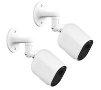 2Pack Adjustable Wall Mount for Arlo Pro, Arlo Pro 2/3/4, Arlo Ultra & Essential Spotlight Camera, No Drilling Indoor/Outdoor Mount, Attach Your Camera Everywhere Without Tools(Camera Not Included)