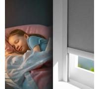 2pack Aluminium Alloy Light Blocking Strips, U-Shaped Light Gap Blockers Channel, Widen Blackout Shades Side Tracks for Bedroom/Nursery(White,105cm/41.3in)