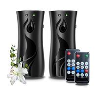 2pack Automatic Air Freshener Spraying Dispenser, Wall Mounted or Freestanding Sprayer Holder, Multiple Time Settings