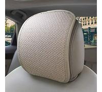 2Pack Car Seat Headrest Cover Breathable Flexible Elastic Auto Head Rest Covers Universal Fit to All Car Truck SUV Interior Auto Accessories