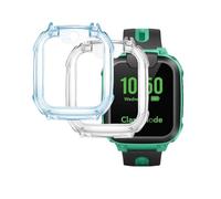[2Pack] Case for imoo Watch Phone Z1/Phone Z1 Kids，[Without Screen Protector]Protector Protective Case Cover TPU Bumper Slim Shell ，Transparent+Translucent
