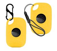 2pack Case for Tile by Life360 Pro (2024),Silicone Protective Cover(with Carabiner + Lanyard)Drop-Proof,Scratch-Proof,Shock-Proof,Dust-Proof,Protective Case for Tile Pro 2024 RE-61011(Yellow)