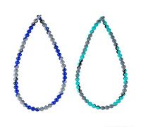 2Pack Chew Necklaces for Sensory Needs,Oral Motor Anxiety Relief, Silicone Chewelry for Sensory Processing Disorder with Autism ADHD SPD