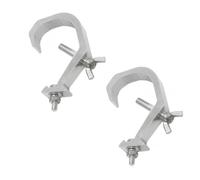 2Pack Clamps for Lights Stage Lighting Equipment & Accessories, Lighting C Clamp Dj Light Pole Clamp Truss Clamp, Half Coupler Hanging Bracket Stage Lighting Clamp Par Light Hook Clamps for Truss
