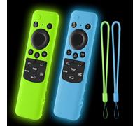 【2pack】 Climberer Protective Case for Samsung Smart SolarCell Remote Control 2023-2025 TM2360E / TM2361E BN59-01432A BN59-01432J, Light Weight Kids-Friendly Anti Slip Shockproof Silicone Cover