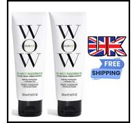2pack Color Wow One Minute Transformation Styling Cream de-frizzes 120m