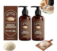 2Pack Dough Dissolve Soap for Sourdough,Dough Cleaner Soap forSourdough, Sourdough& Baking Mess,Reduces the Need for Scrubbing and Soaking, for Kitchen of Bowls, Pots, Utensils