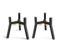 2Pack Elevated Dog Bowl Stand for Large Dogs, Adjustable Width 7-10.6", Raised Food Water Bowl Stand (Bowl Not Included)