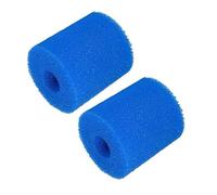 2Pack Filter Cartridge Sponge for Intex Type H Filter, for Intex Pure Spa Reusable Washable Foam Hot Tub Filter Cartridge H Type (2, for Intex Type H, 10.2 * 9cm)