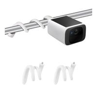 2Pack Flexible Twist Mount Compatible with eufy SoloCam S220/C210, eufyCam 2C/2C Pro, 3/S330, 3C/S300, Weatherproof Strong and Sturdy Security Camera Mount for Indoor and Outdoor Cameras - White