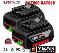 2PACK For Bosch 18V 8.0Ah Lithium Battery Professional GBA BAT609 BAT620 BAT618