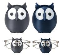 2Pack Glasses Holder for Nightstand, Eyeglass Holder, Bedside Glasses Stand | Owl Glasses Stand for Nightstand, Spectacle Holder, Eyewear Organizer Holder, A Cute Bedside Accessory for Bedroom