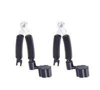 2Pack Guitar Winder and Cutter and Bridge Pin Puller - 3-in-1 Guitar Tool Ultimate Ergonomic All in One Guitar Tool for Acoustic and Electric Guitars - Wind Guitar Strings Quickly