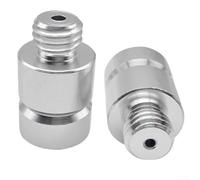 2Pack Heavy Duty Aluminum GNSS Adapters Perfect for Professional Surveying Use