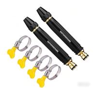 2pack High Car Wash Water Guns Nozzle, High Car Washer Nozzle 360 Degree Rotating Washer Handheld Cleaning Tools Accessories for House Yards Lawn Outdoor Wall Floor Patio