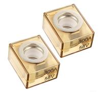 2Pack IP66 Terminal Fuses MRBF for Marine RV and Crane Electrical Systems Featuring 100 300A Current Capacity and Overload (300A)