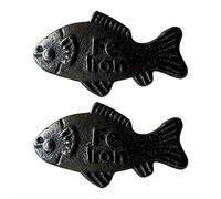2pack Iron Fish Add Natural Iron for Cooking, Fit Food & Water & Soup, security, Effective Tool for Vegans,athletes,pregnant Women, Fight Iron Deficiency & Anemia, Gifts Idea for Loved Ones