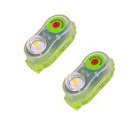 2Pack Life Jacket Light, Automatic Locator Life Jacket Strobe Light, Marine Boat Flares, LED Safety Survival Equipment B