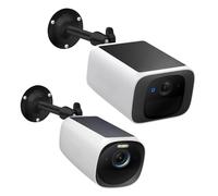 2Pack Metal Wall Mount for eufy SoloCam S220/C210, eufyCam 2C/2C Pro, 2/2 Pro, 3C/S300, 3/S330, Eufycam E, 360° Swivel+90° Tilt Adjustable Mounting Bracket with Better View for Eufy Camera, Rust-proof