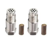 2Pack O2 CEL Fix Check Engine Eliminator Adapter Built-in Catalytic Converter M18X1 5 Fits Most Cars