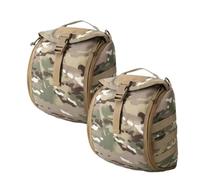 2Pack Outdoor Sports Airsoft Gear Molle Assault Combat Backpack Tactical Vest Accessory Camouflage Pack Kit Helmet Bag Cover(CP)