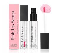 2Pack Pink Lip Serum Plumper, Color Changing Lip Gloss, Pink Lip Serum Plump Gorgeous Glow of Lips, Glow Color Changing Lip Oil, Hydrating Lip Stain for Women