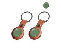 2pack Protective Case For Moto Smart Tag 2024 Anti-Loss Tracker Silicone Keychain- Durable and Stylish Cover,Waterproof,Anti-fall,Shell Accessories tracker Case for Dogs Cats Locator Case,Orange