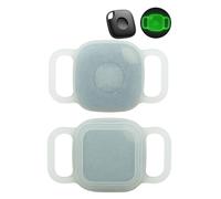 2pack,Protective Case for Tile Mate 2024/2022 Tag Anti-Loss Tracker Silicone Durable and LightWeight Cover,Waterproof,Anti-fall,Dogs,Cats Locator Case, Luminous Green