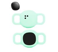 2pack Protective Case for Tile sticker 2024 Tags Anti-Loss Tracker Silicone Durable and Stylish Cover,Waterproof,Anti-fall,Dogs,Cats Locator Case, Mint Green