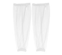 2pack Protective Netting Foot Sleeves Outdoor Fishing Bugs-Proof Foot Covers For Campers Hikers And Fishermen Breathable Guards