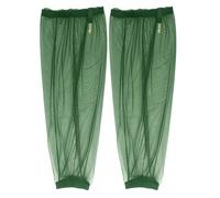 2pack Protective Netting Foot Sleeves Outdoor Fishing Bugs-Proof Foot Covers For Campers Hikers And Fishermen Breathable Guards