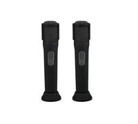 2pack,Protective Silicone Cover for JBL PartyBox Wireless Mic - Shockproof, Dustproof, and Waterproof for Worry-Free Use Anywhere,Black