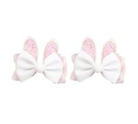 2pack Rabbits Shape Hair Barrettes Luxurious Children Hairpin Cartoon Hair Clip For Girls School Event And Celebrations