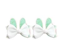 2pack Rabbits Shape Hair Barrettes Luxurious Children Hairpin Cartoon Hair Clip For Girls School Event And Celebrations