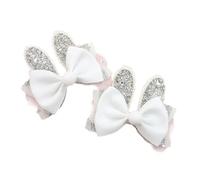 2pack Rabbits Shape Hair Barrettes Luxurious Children Hairpin Cartoon Hair Clip For Girls School Event And Celebrations