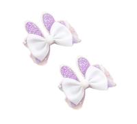 2pack Rabbits Shape Hair Barrettes Luxurious Children Hairpin Cartoon Hair Clip For Girls School Event And Celebrations