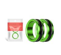 2pack Reinforced Metal Line Connectors Heavy Type Fishing Line Guides Rings During Trip Durability Tackle Connectors