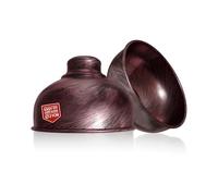 2Pack Rustic Red Ceiling Light Shade, 21cm Metal Replacement Lampshades for Ceiling Lights, Modern Easy Fit Pendant Lamp Shades for Table Lamps, Living Room, Bedroom, Kitchen, Hallway, Home Décor
