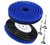 2Pack S8201UK Upgraded Mop Pad Brush Heads Replacement for Shark Steam Mop - for S8201/S7001/S8001/S7201/S7000/S7020/S7001TGT/S7005/7000C Meticulous Polishing Deep Clean Polishing for all Hard Floors