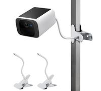 2Pack Security Camera Mount for eufy Solocam S220/C210, eufyCam 2C/2C Pro, 3/S330, 3C/S300 Security Camera and Other Cameras with 1/4 Threaded Hole, Sturdy Flexible Clip Mount Without Tools