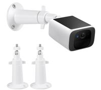 2Pack Security Camera Mounting Bracket for eufy Solocam S220/C210, eufyCam 2C/2C Pro, 3/S330, 3C/S300, Stable and Flexible Wall Mount Holder, Adjustable Outdoor Camera Mount (Camera Not Included)