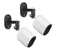 2Pack Security Wall Mount for Arlo Pro, Arlo Pro 2, Arlo Ultra, Arlo Pro 3, Arlo Go, Arlo Essential Spotlight Camera, Adjustable Indoor/Outdoor Mounting Bracket for Your Surveillance Camera (Black)