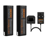 2Pack Shentec Charger 6V 3500mAh Ni-MH Battery Compatible with Paslode 404717 B20544E BCPAS-404717 404400 900400 900420 900600 901000 902000 B20720 CF-325 IM200 F18 IM250 IM250A IM350A IM350CT PS604N