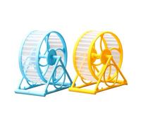 2Pack Silent Hamster Wheel, 5.5cm Wide Quiet Spinner Running Wheel