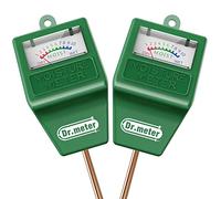 [2pack Soil Moisture Meter ] Dr.meter Hygrometer Moisture Sensor Meter for Garden, Farm, Lawn Plants Indoor & Outdoor(No Battery Needed)