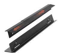 2Pack Stainless Steel Cooker Gap Filler, Edging Strip Metal Heat Resistant, "T" Shape Cooker Gap Filler Metal, Heat Resistant Protect Stove Gap Filler for Gas Electric Cookers,Counters,Oven,Washer
