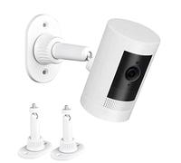 2Pack Strong Adhesive Wall Mount Compatible with Ring Stick Up Cam Wired/Battery and Ring Indoor Cam (1st Gen) HD Security Camera,360 Degree Adjustable Mounting Bracket for Ring Surveillance Camera