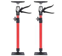 2Pack Telescopic Cabinet Jack Support Rods 40KG Capacity Prop Lifters for Easy Upper Cabinet Installation Woodworking Tools Red Adjustable Quick Support